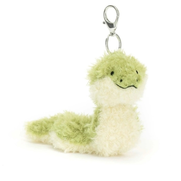 Jellycat Little Snake Bag Charm 8" Soft and Plush NWT - Picture 1 of 3